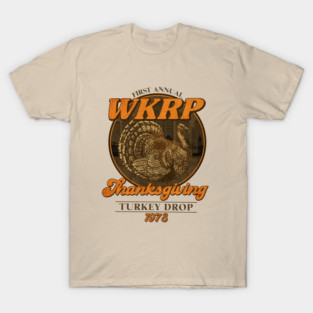 Thanksgiving Turkey Drop T-Shirt