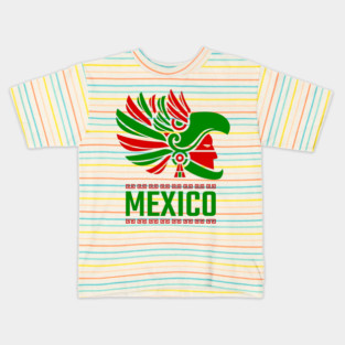 Mexico - Aztec design Kids T-Shirt