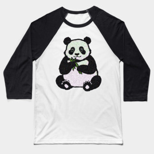 Panda Bear Eating Baseball T-Shirt