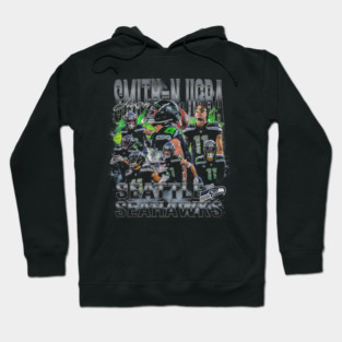 Jaxon Smith-Njigba Retro Bootleg Hoodie