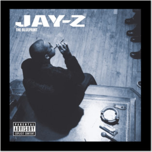 Jay-ZZ The Blueprinttt Album Cover Posters and Art