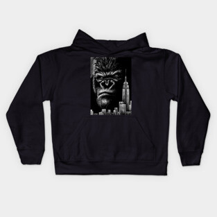 King Kong - Inktober 2019 Kids Hoodie