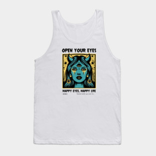 OPEN YOUR EYES Tank Top