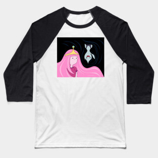 Princess Bubblegum and Marceline Baseball T-Shirt