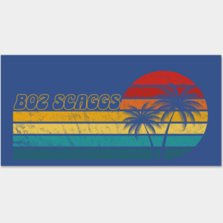 boz scaggs \\\ sunset retro Posters and Art