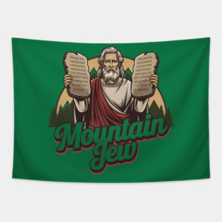 Mountain Jew Holy Art Tapestry