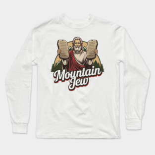 Mountain Jew Holy Art Long Sleeve T-Shirt
