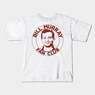 Bill Murray Fan Club - Faded Look Kids T-Shirt