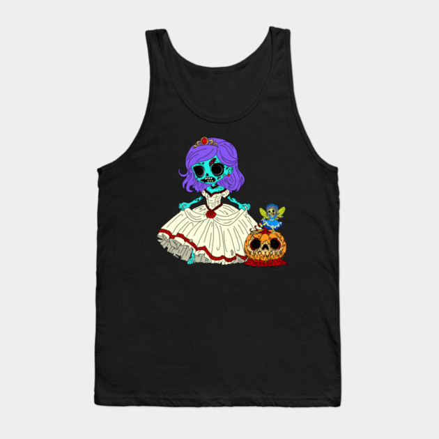 Zombie Cinderella Tank Top by H. R. Sinclair