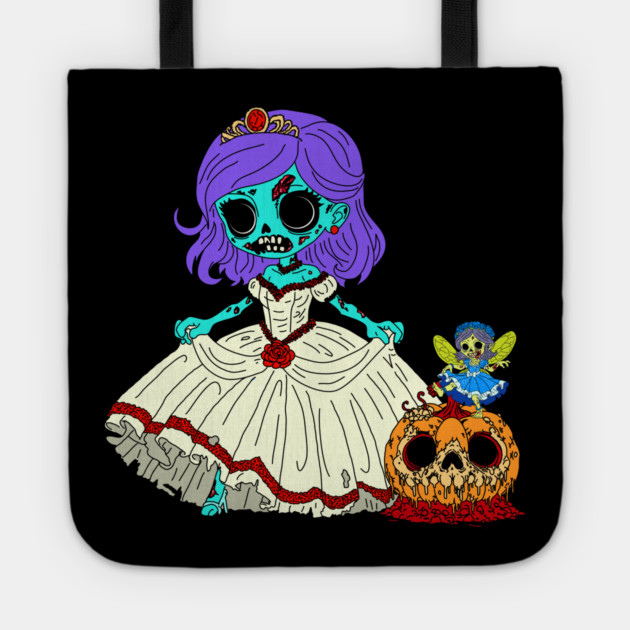 Zombie Cinderella Tote by H. R. Sinclair