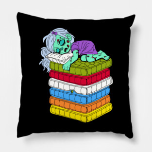 Zombie Princess and the Pea Pillow