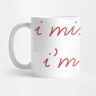 i miss you i'm sorry - gracie abrams Mug