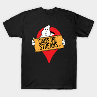 CROSS THE STREAMS – THE ORIGINAL T-Shirt