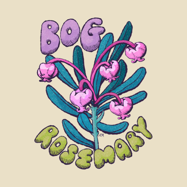 Bloomvibes Bog Rosemary by Little Nose Studio