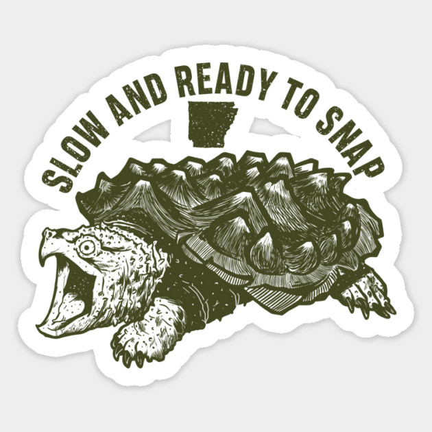Slow and Ready to Snap Magnet by rt-shirts