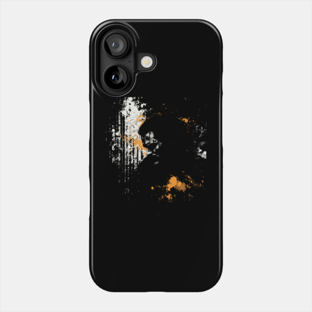 Weary Medieval Warrior Silhouette - Elegant and Hopeless Phone Case by TuncGK
