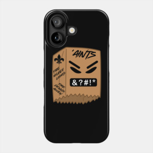 New Orleans 'Aints Brown Paper Bag Phone Case