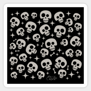 Skulls Magnet