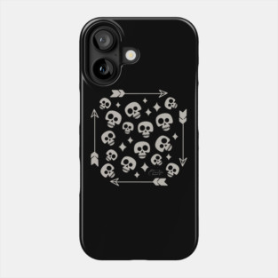 Skulls and Arrows Phone Case