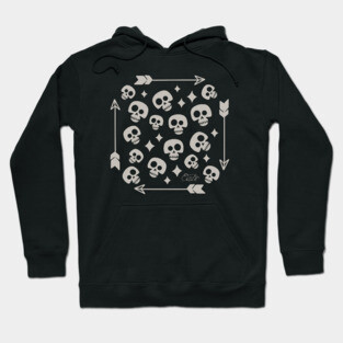 Skulls and Arrows Hoodie