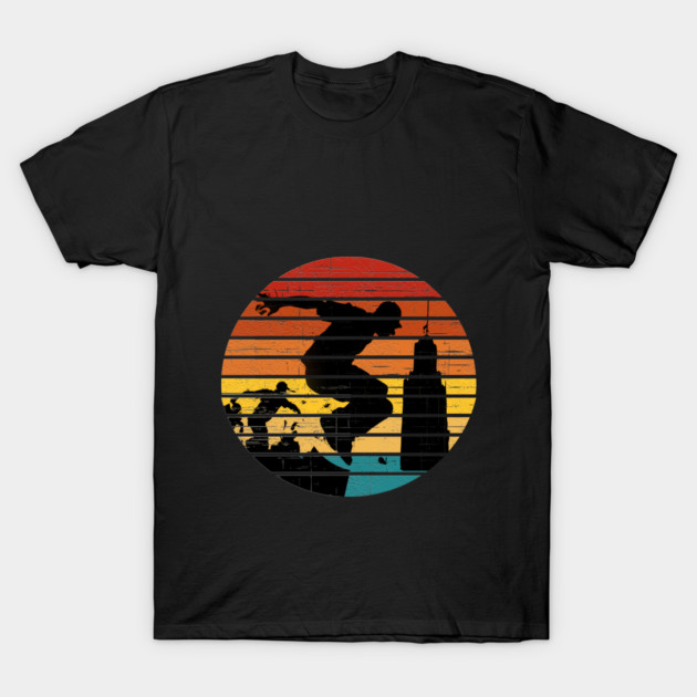 Retro Parkour T-Shirt by Db Printed