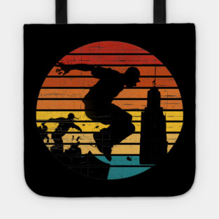 Retro Parkour Tote