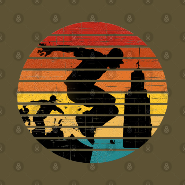 Retro Parkour by Db Printed