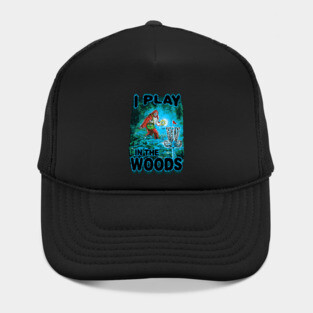 Play Disc Golf In The Woods Hat