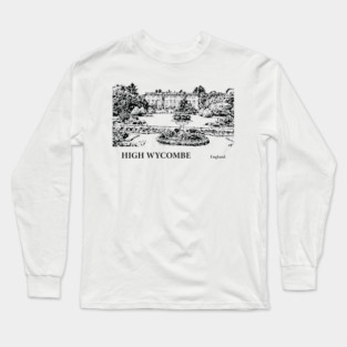 High Wycombe England Long Sleeve T-Shirt