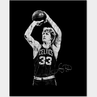 Larry Bird Posters and Art