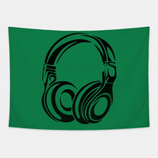 Headphones Tapestry