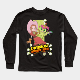 DIGIMON ADVENTURE MIMI & PALMON Long Sleeve T-Shirt