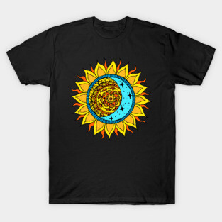 Sun and Moon Mandala T-Shirt