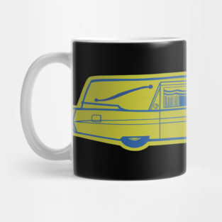 Pop Art Hearse Mug