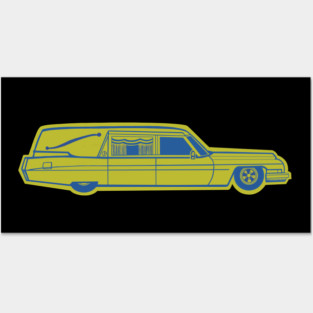 Pop Art Hearse Posters and Art