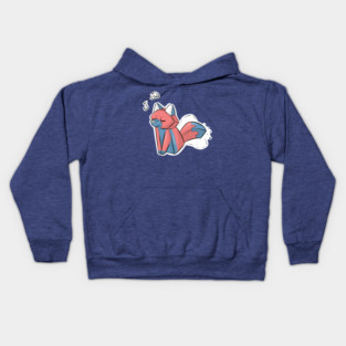 Happy Eraser Fox Kids Hoodie