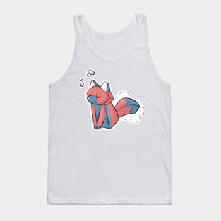 Happy Eraser Fox Tank Top