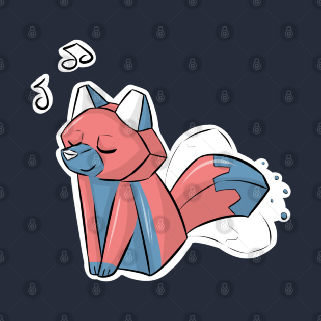 Happy Eraser Fox by Fennek