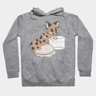 Cookie Fox with Milk Hoodie