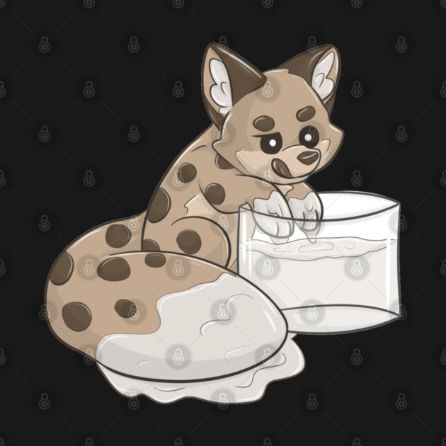 Cookie Fox with Milk by Fennek