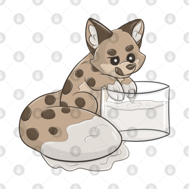 Cookie Fox with Milk by Fennek