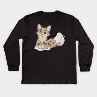Cookie Fox Kids Long Sleeve T-Shirt