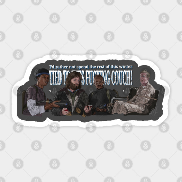 The Thing: 3-On-1 Sticker by 51Deesigns