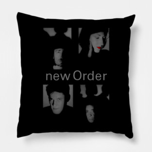 New Order Band Pillow