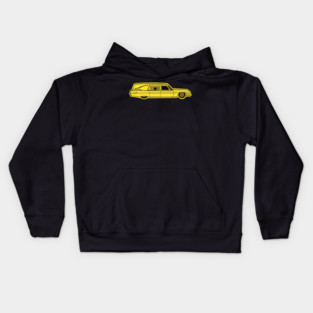 Pop Art Hearse Kids Hoodie
