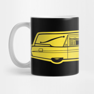 Pop Art Hearse Mug