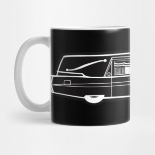 Pop Art Hearse Mug