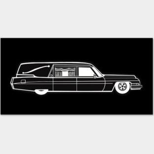 Pop Art Hearse Posters and Art