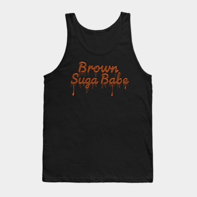 Brown Suga Babe Tank Top by UrbanLifeApparel