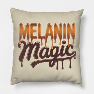 Melanin Magic Dripping Pillow